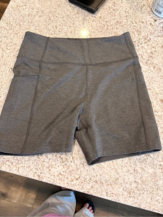 BOODY Pants - BOODY Charcoal Gray High-Rise Bike Shorts